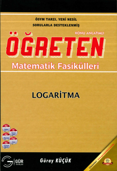 TYT-AYT ÖĞRETEN MATEMATİK LOGARİTMA KONU ANLATIMLI YKS Fotokopi