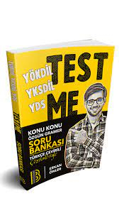 YÖKDİL YKSDİL YDS Gramer Test Me Soru Bankası YKS Fotokopi