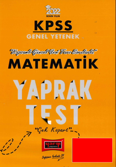 MATEMATİK YAPRAK TEST YKS Fotokopi