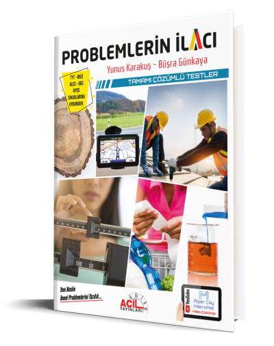 Problemlerin İlacı Tamamı Çözümlü Testler YKS Fotokopi