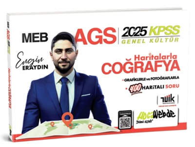 2025 MEB-AGS KPSS Haritalarla Türkiye Coğrafyası HocaWebde Yayınları YKS Fotokopi