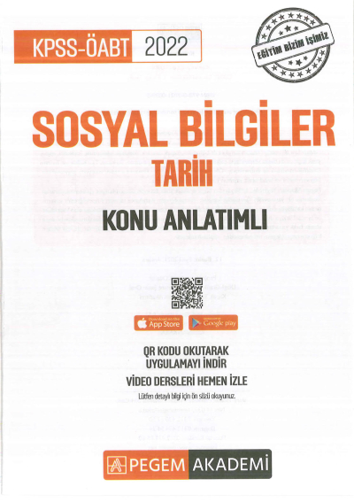 SOSYAL BİLGİLER TARİH KONU ANLATIMLI YKS Fotokopi