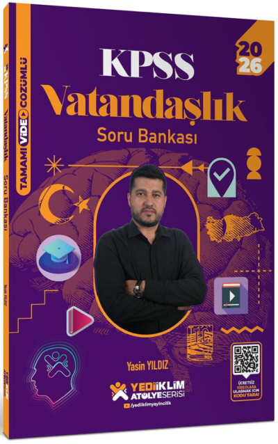 2026 KPSS Vatandaşlık Atölye Soru Bankası Çözümlü Yediiklim Yayınları YKS Fotokopi