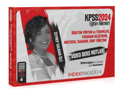 ÖYT-PRORAM GELİŞTİRME-MATERYAL TASARIMI- SINIF YÖNETİMİ VİDEO DERS NOTLARI YKS Fotokopi