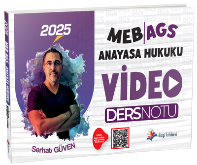 2025 MEB AGS Anayasa Hukuku Video Ders Notu Dizgi Kitap YKS Fotokopi