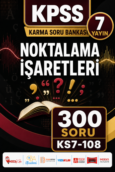 Noktalama İşaretleri 7 Yayın 300 Soru YKS Fotokopi