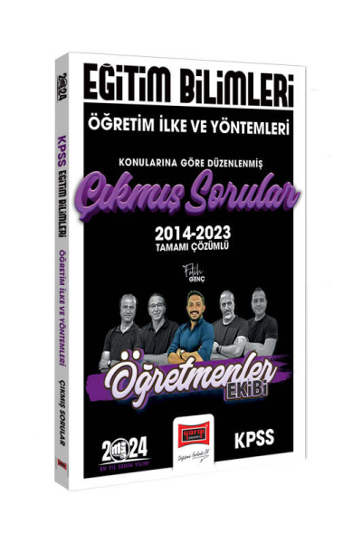 2024 KPSS Eğitim Bilimleri Öğretmenler Ekibi Öğretim İlke ve Yöntemleri Konularına Göre Çıkmış Sorular (2014-2023) YKS Fotokopi