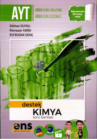 AYT KİMYA DESTEK SORU BANKASI YKS Fotokopi