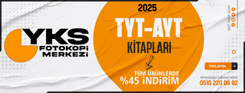 TYT AYT YKS Fotokopi