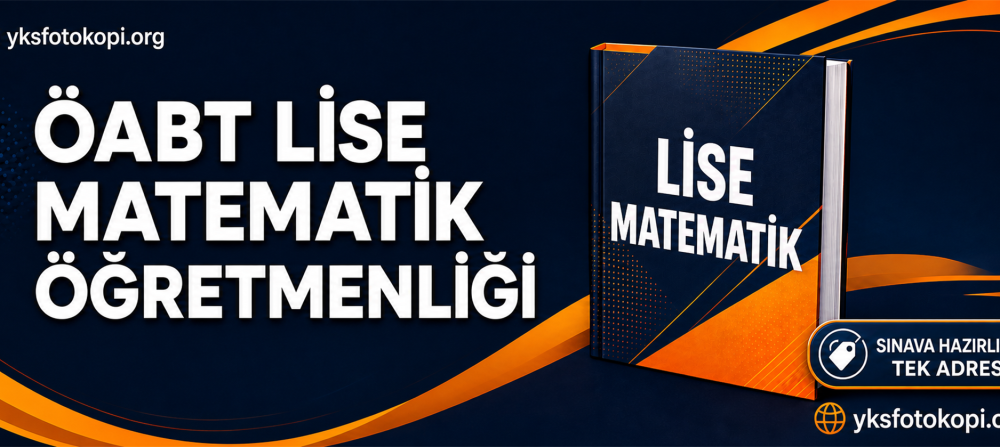 Lise Matematik Öğretmenliği YKS Fotokopi