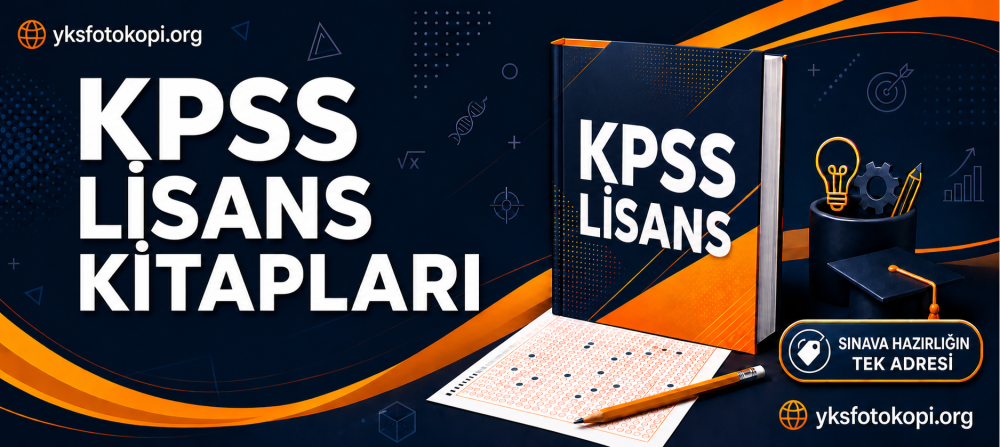 KPSS LİSANS YKS Fotokopi
