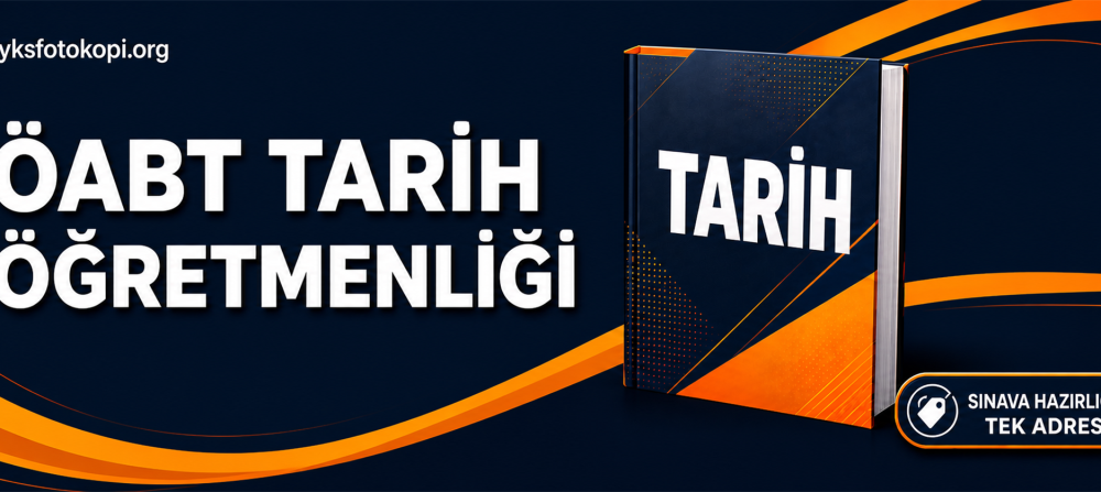 Tarih Öğretmenliği YKS Fotokopi