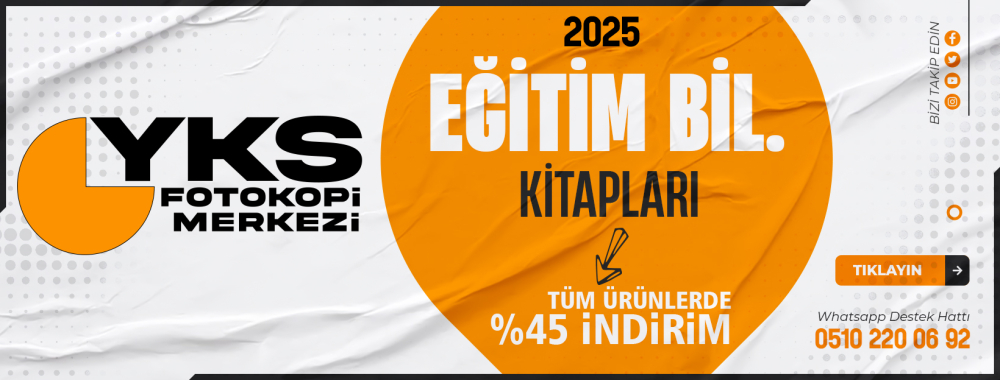 EĞİTİM YKS Fotokopi